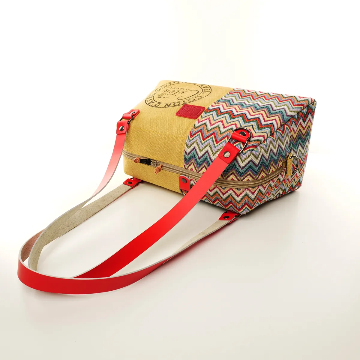 Sac à main Coton d'Avril CESAR Signature vibrations