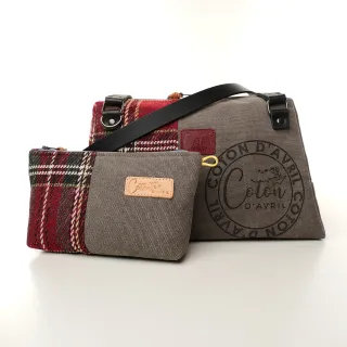 Sac à main Coton d'Avril CESAR Signature Kilt