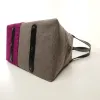 Sac à main bandoulière Coton d'Avril CESAR Signature Violine