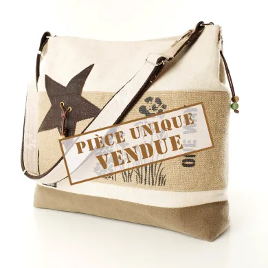 Sac seau Coton d'Avril ONE WAY Kaki-Lin