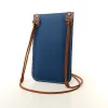 Mini sac pochette téléphone Coton d'Avril ERI Bleu Orange