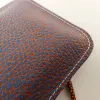 Mini sac pochette téléphone Coton d'Avril ERI Bleu Orange