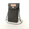 Mini sac pochette téléphone Coton d'Avril ERI Galuchat