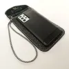 Mini sac pochette téléphone Coton d'Avril ERI Galuchat