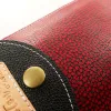 Mini sac pochette téléphone Coton d'Avril ERI Rouge Noir