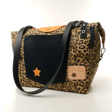 Sac à main Coton d'Avril D20 Leopard EDITION