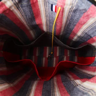 Sac à main bandoulière Coton d'Avril BEATRIS Edition Jean noir