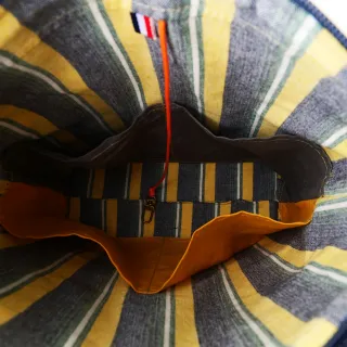 Sac à main bandoulière Coton d'Avril Beatris Edition Jean denim