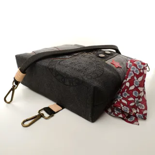 Sac à main bandoulière Coton d'Avril BEATRIS Edition Jean carbone