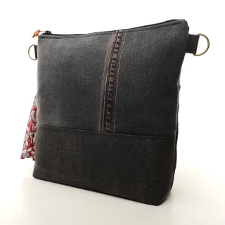 Sac à main bandoulière Coton d'Avril BEATRIS Edition Jean carbone