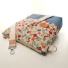 Sac à main bandoulière Coton d'Avril BEATRIS fleurettes