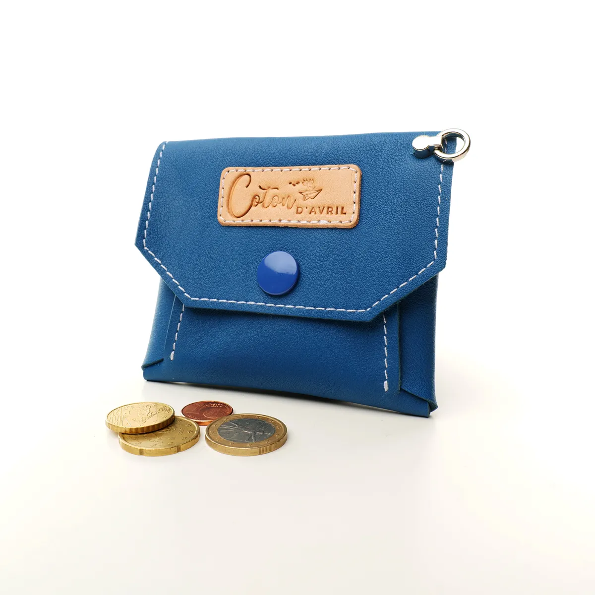 Porte-monnaie Coton d'Avril BORSA cuir