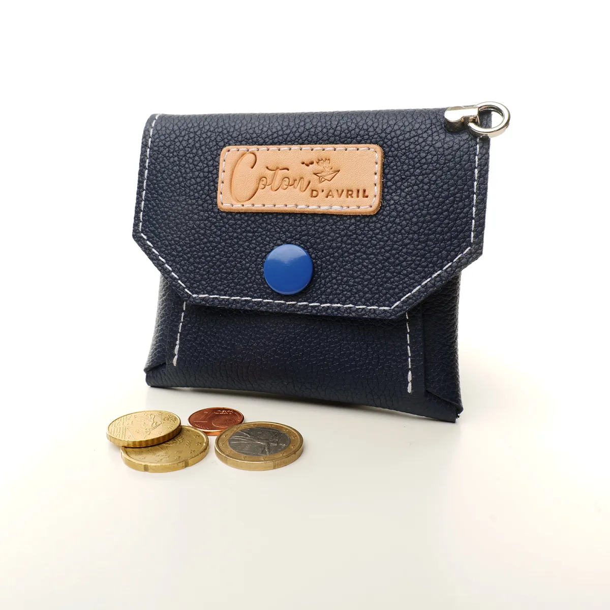 Porte-monnaie Coton d'Avril BORSA cuir