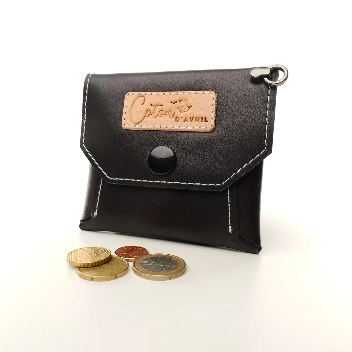 Porte-monnaie Coton d'Avril BORSA cuir
