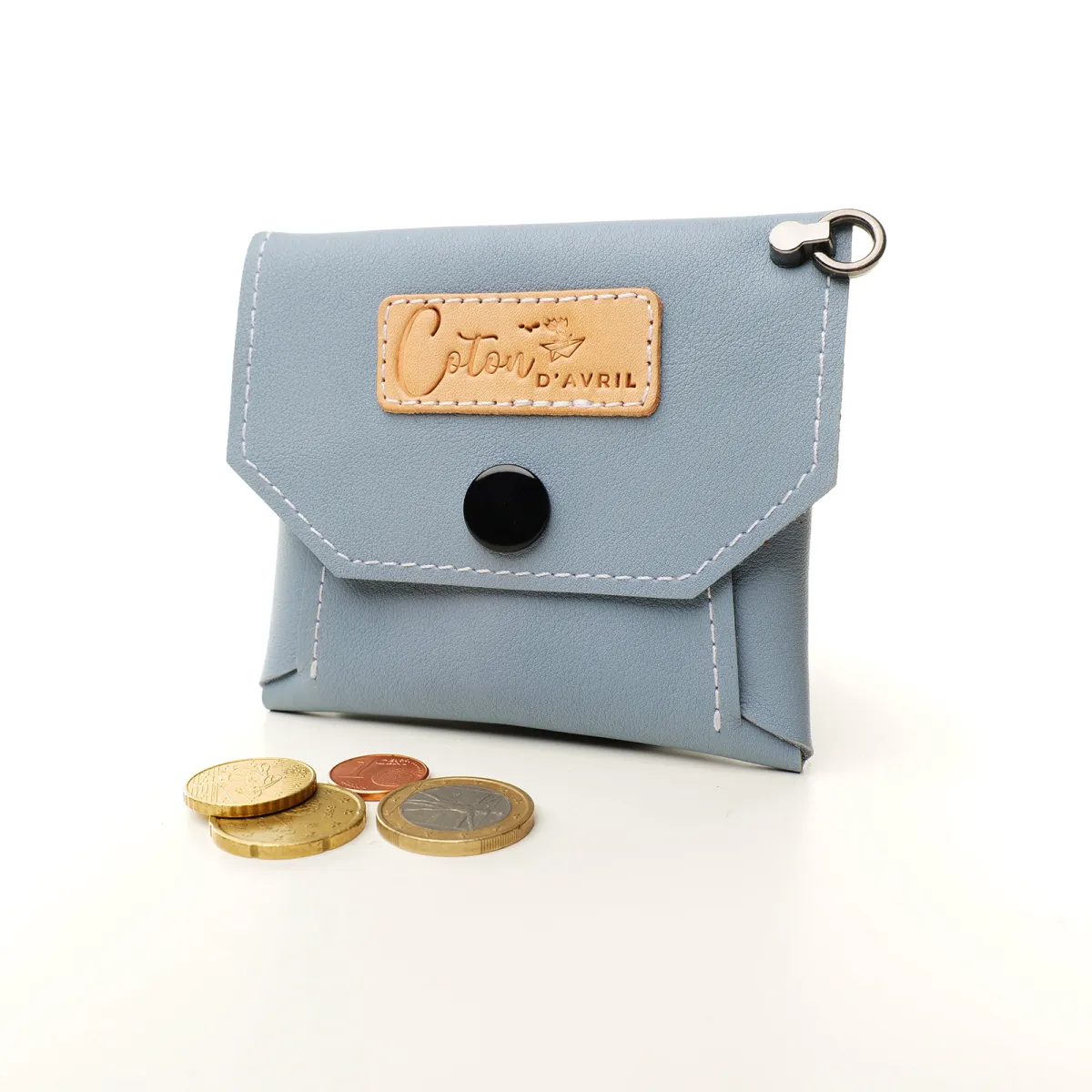 Porte-monnaie Coton d'Avril BORSA cuir