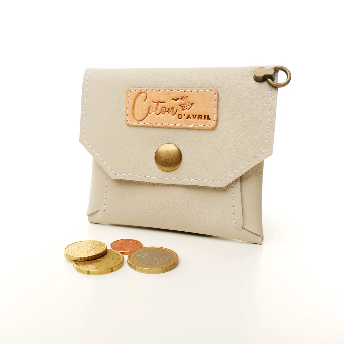 Porte-monnaie Coton d'Avril BORSA cuir