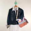 Sac à main bandoulière Coton d'Avril Beatris Edition Jean triangles