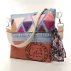 Sac à main bandoulière Coton d'Avril Beatris Edition Jean triangles