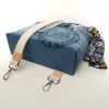 Sac à main bandoulière Coton d'Avril BEATRIS Edition Jean boutons
