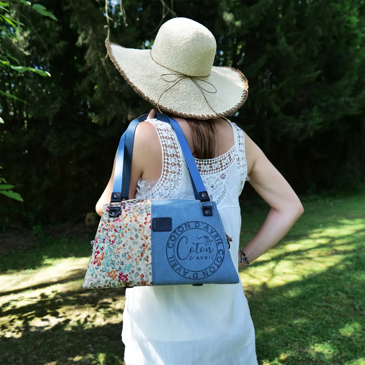 Sac à main Coton d'Avril CESAR Signature Charlotte