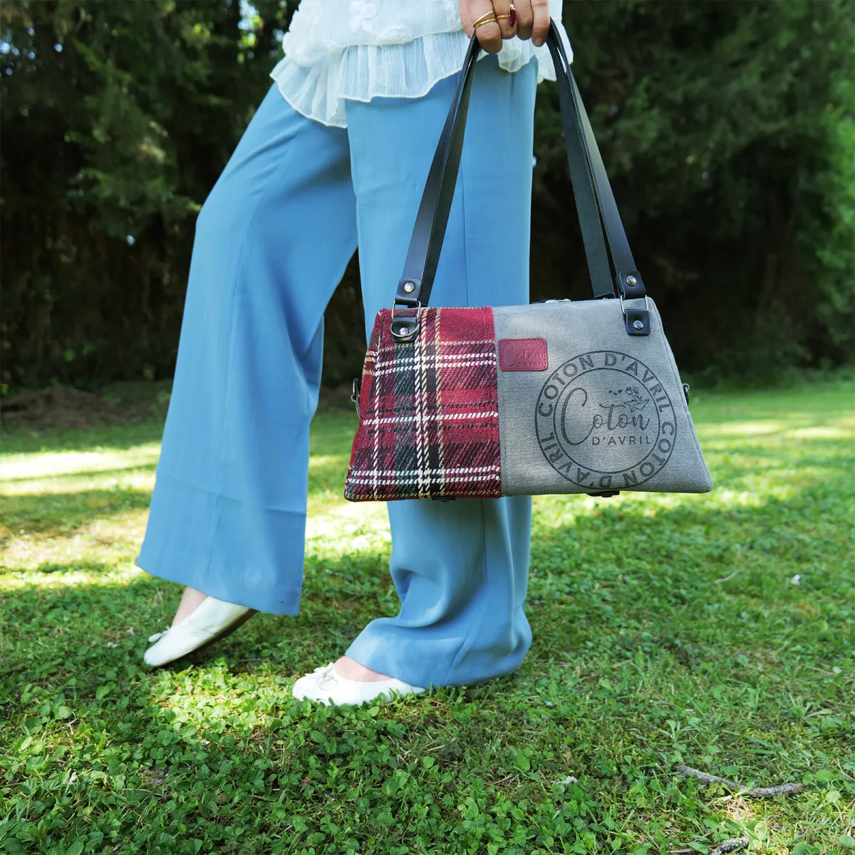 Sac à main Coton d'Avril CESAR Signature Kilt