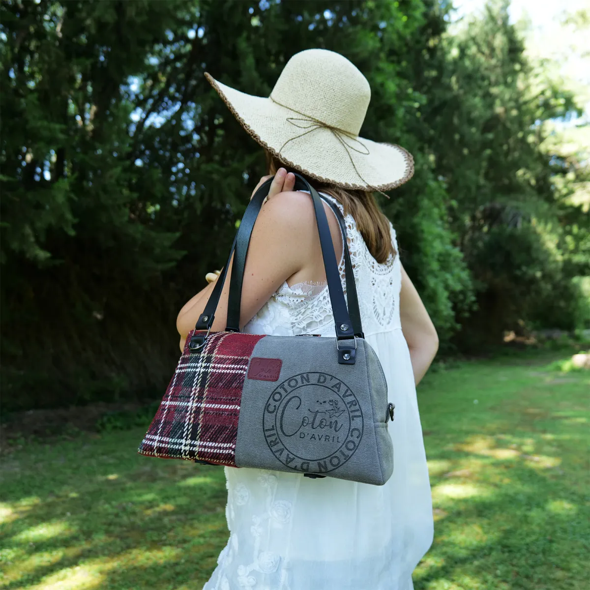 Sac à main Coton d'Avril CESAR Signature Kilt