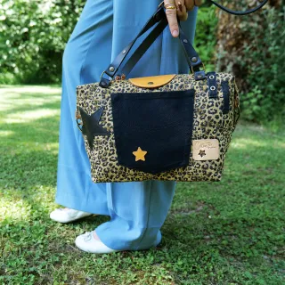 Sac à main Coton d'Avril D20 Leopard EDITION