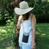 Mini sac pochette téléphone Coton d'Avril ERI Acier