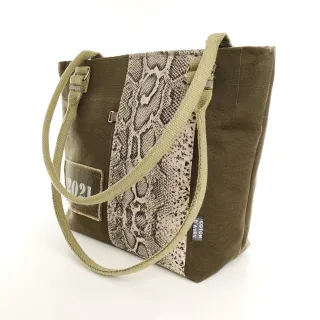 Sac Cabas Coton d'Avril AVRIL Serpent
