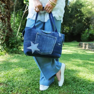 Sac à main Coton d'Avril D20 Jeans Coton d'Avril