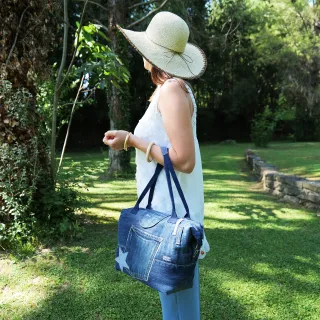 Sac à main Coton d'Avril D20 Jeans Coton d'Avril