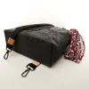 Sac à main bandoulière Coton d'Avril BEATRIS Edition Jean carbone rubis