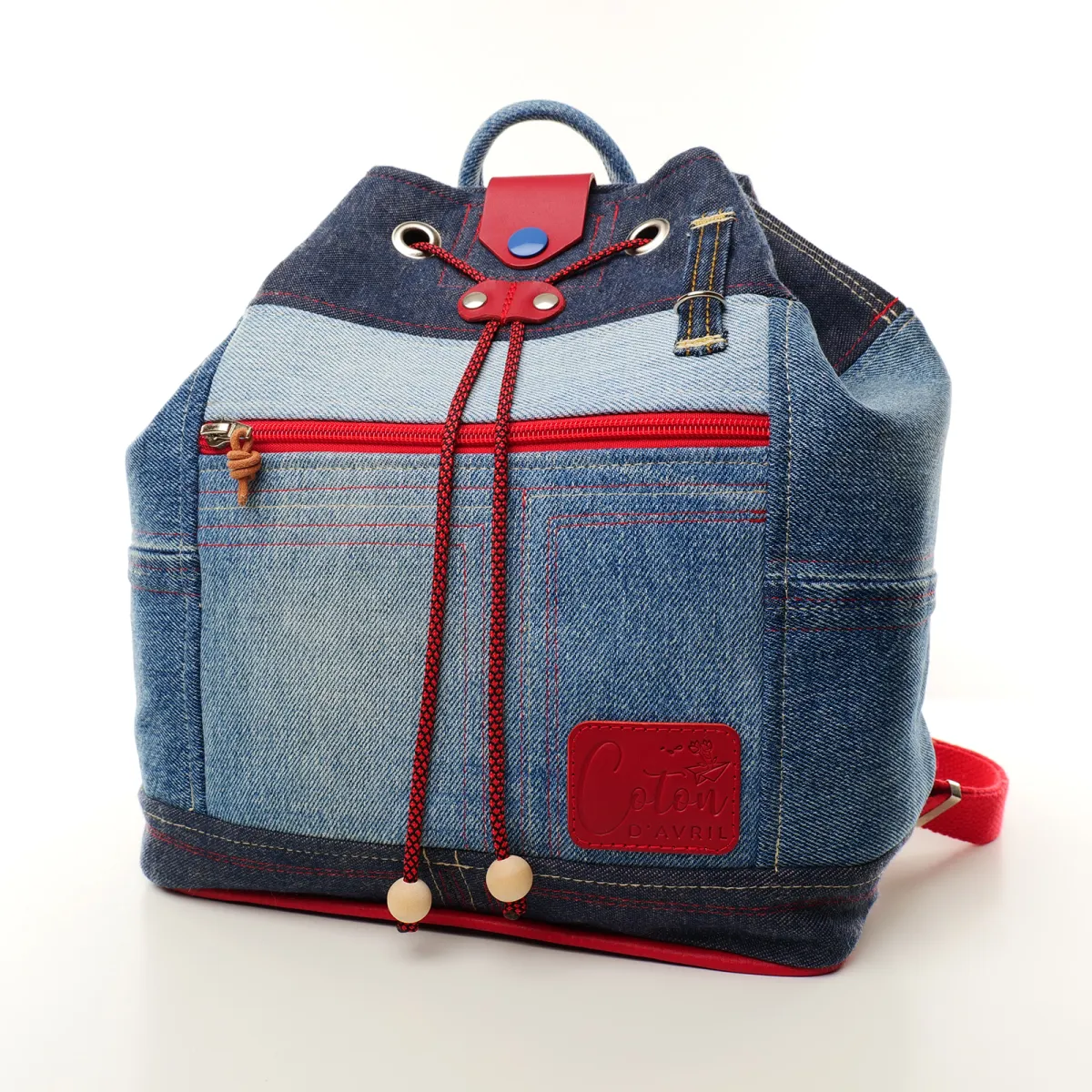 Sac à dos Coton d'Avril RUGINETO Jean