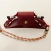 Étui à lunettes PLICO cuir prune