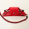 Étui à lunettes PLICO cuir rouge
