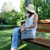 Sac à main Bandoulière Coton d'Avril ESTELLO Leopard