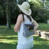 Sac à main Bandoulière Coton d'Avril ESTELLO Leopard