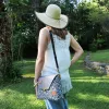 Sac à main Bandoulière Coton d'Avril ESTELLO Leopard