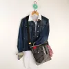 Sac à main bandoulière Coton d'Avril BEATRIS Edition Jean Cobalt