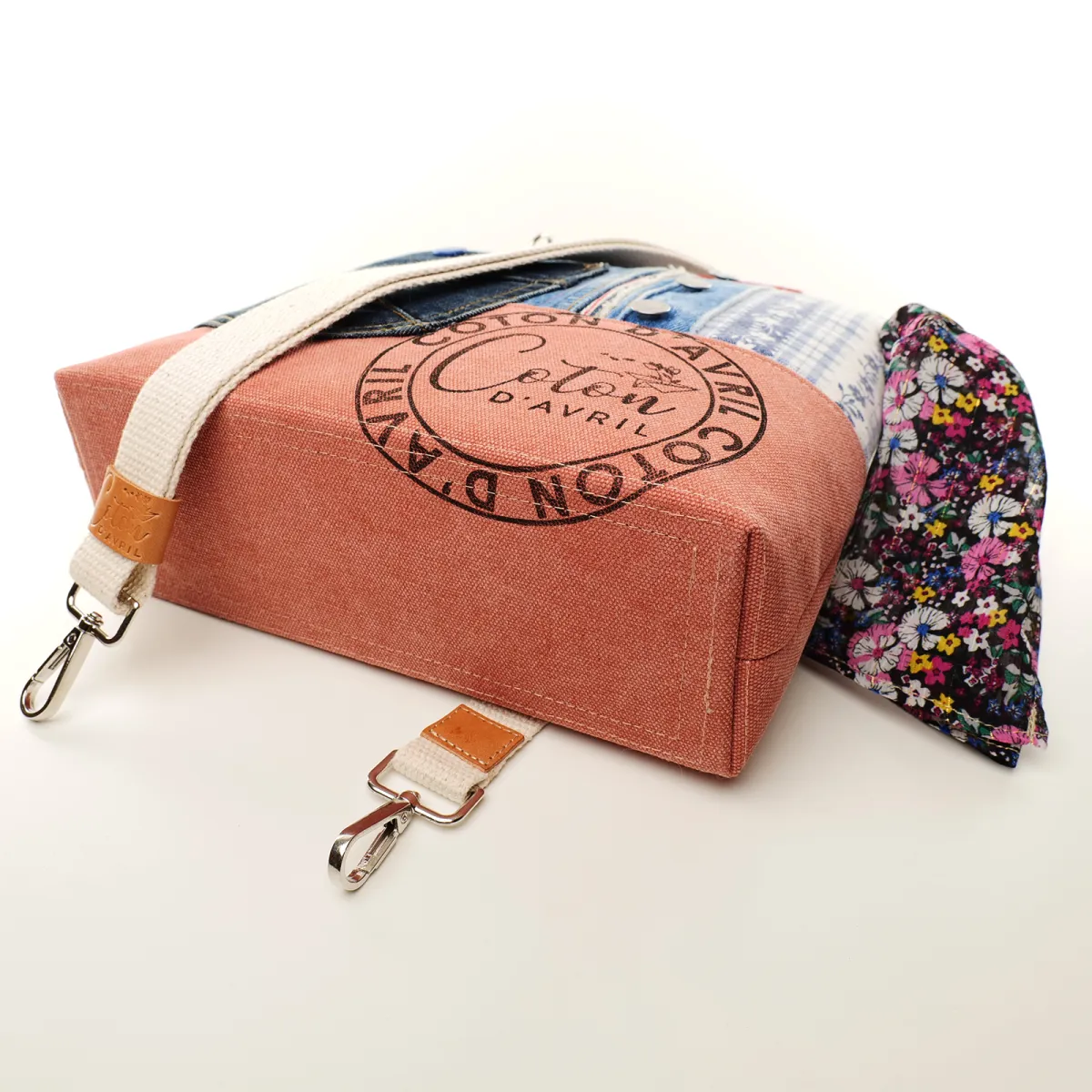 Sac à main bandoulière Coton d'Avril BEATRIS Edition Jean Praline