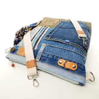 Sac à main bandoulière Coton d'Avril BEATRIS Edition Jean Savane