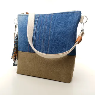 Sac à main bandoulière Coton d'Avril BEATRIS Edition Jean Savane