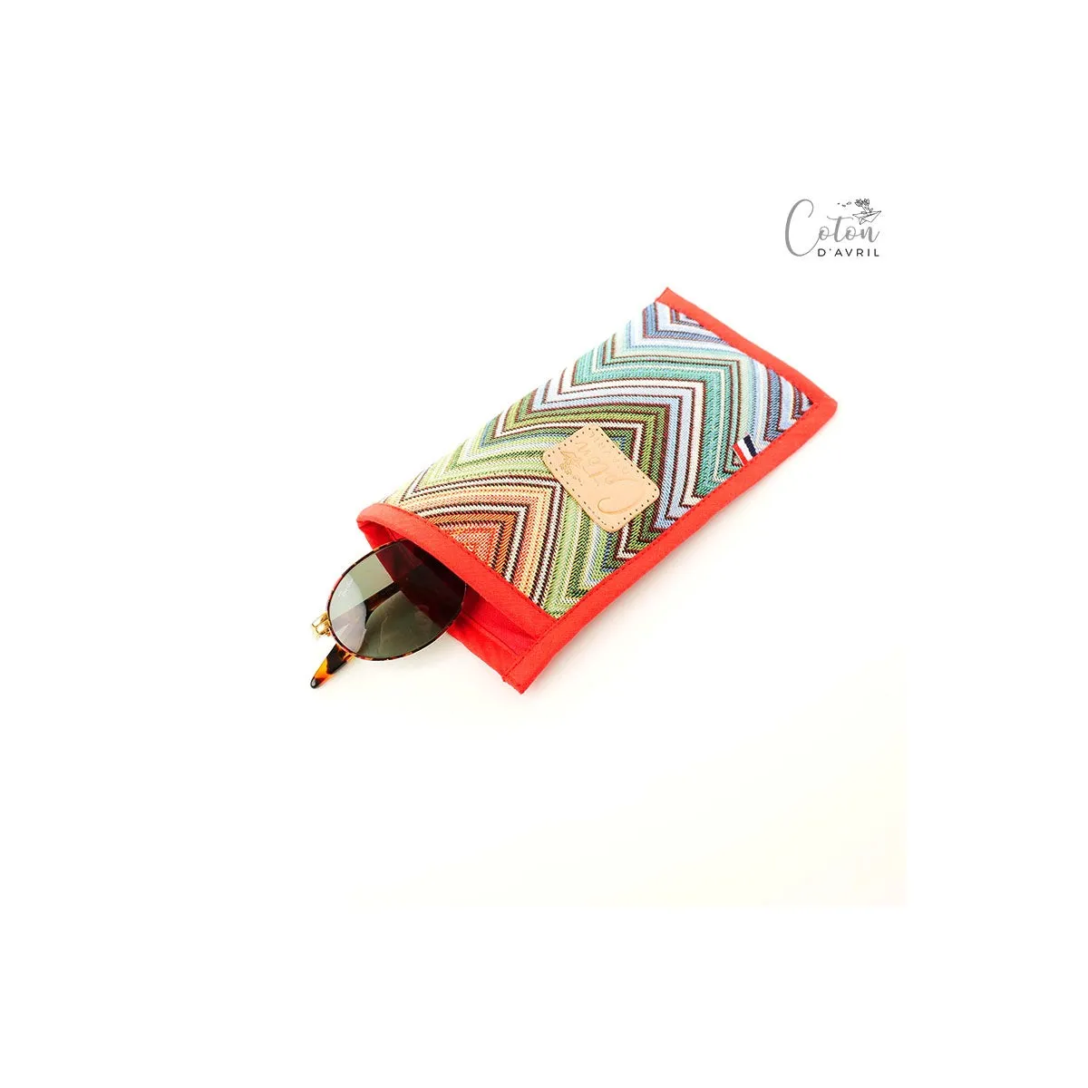 Etui à lunettes Coton d'Avril motifs