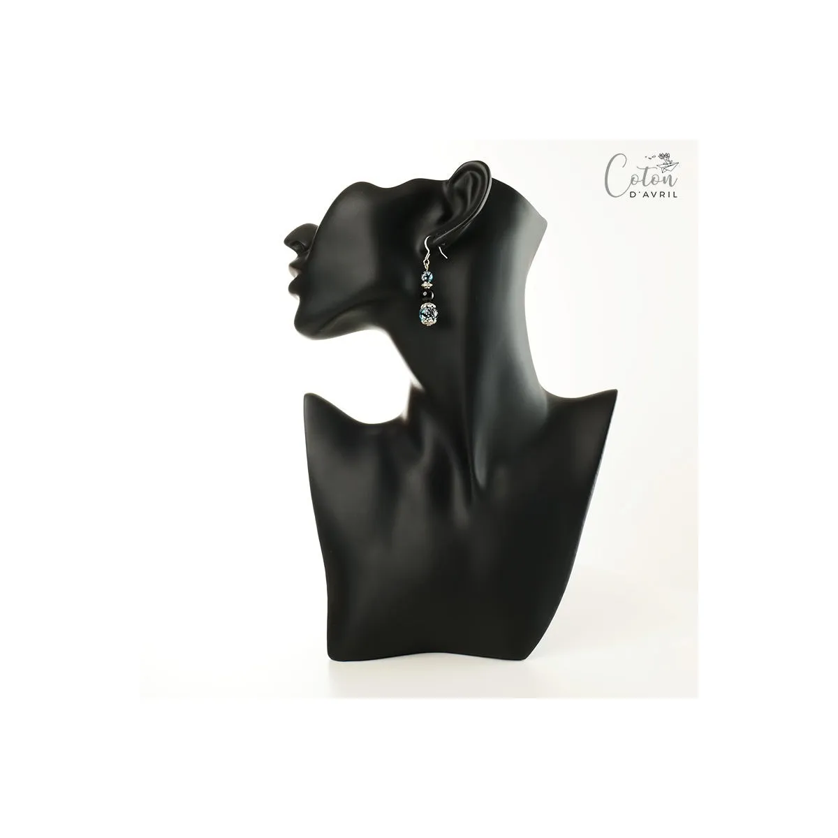 Boucles d'oreilles Lilas