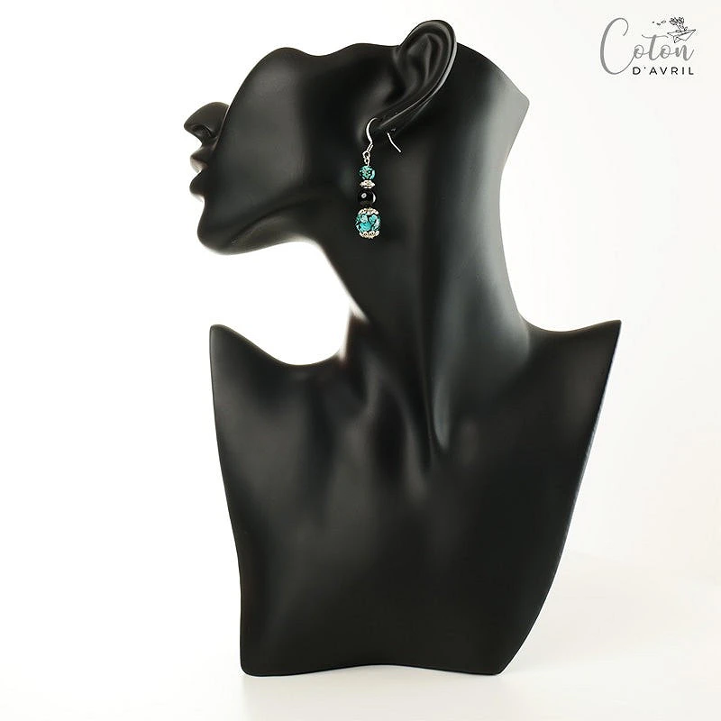Boucles d'oreilles Lilas