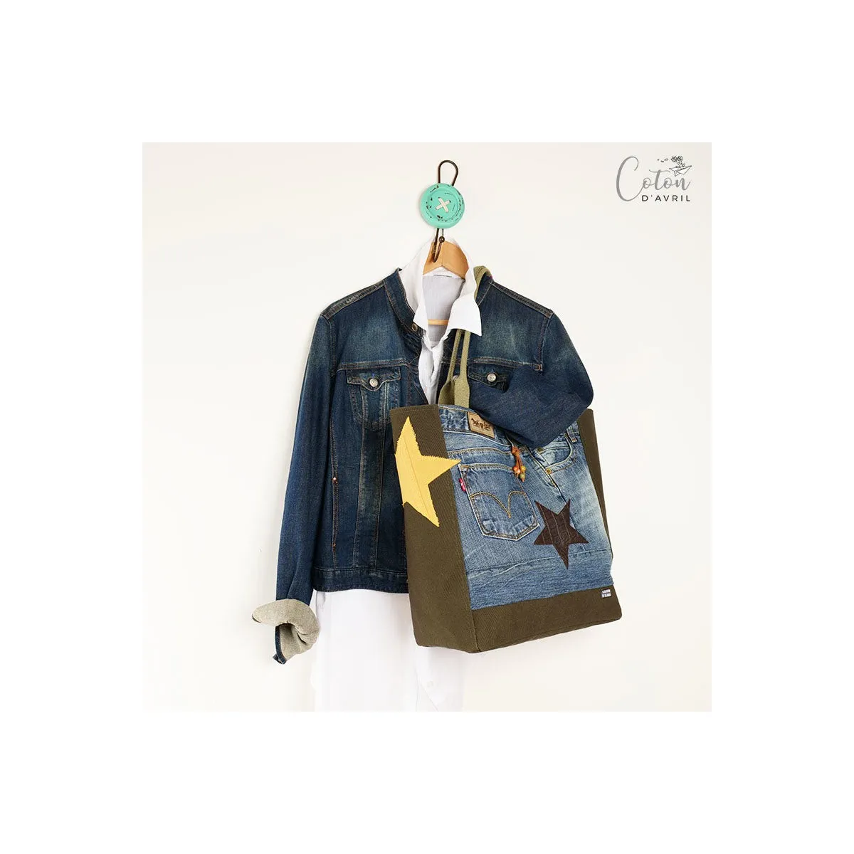 Sac Cabas ETOILE Marron
