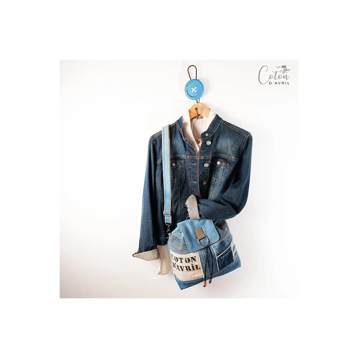 Sac à dos Coton d'Avril SIGNATURE Jeans