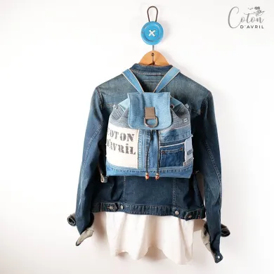 Sac à dos Coton d'Avril SIGNATURE Jeans