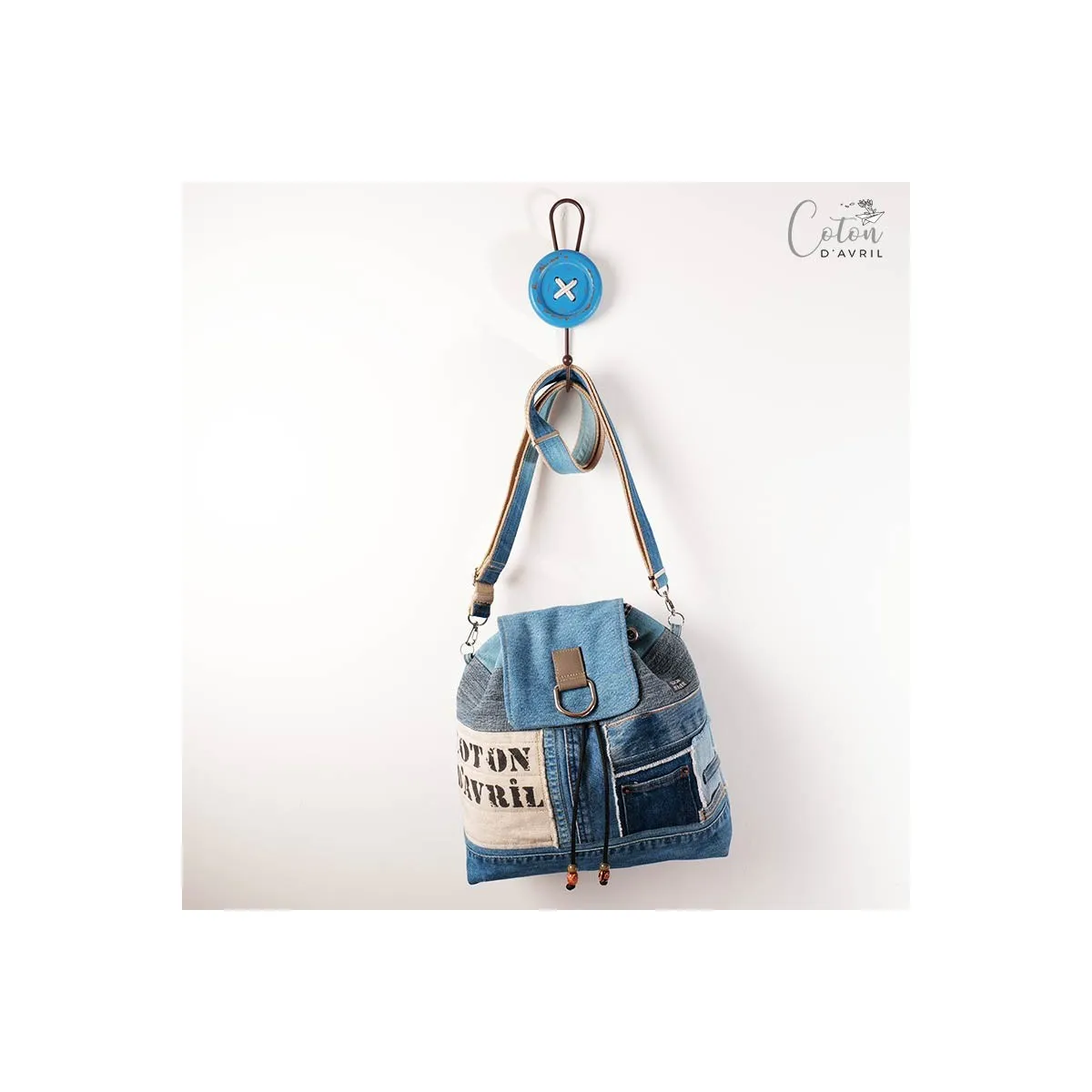 Sac à dos Coton d'Avril SIGNATURE Jeans