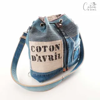 Sac à dos Coton d'Avril SIGNATURE Jeans